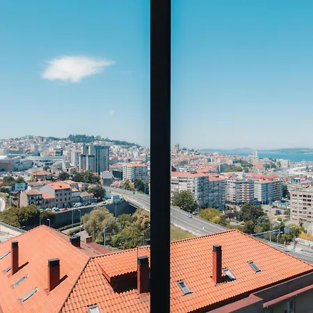 アパート Piso 3 Con Parking A 5mins Vialia & Halo Vistas A La Ria De ツ By Rias Baixas ヴィーゴ