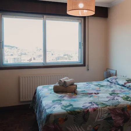 アパート Piso 3 Con Parking A 5mins Vialia & Halo Vistas A La Ria De ツ By Rias Baixas